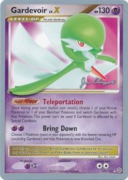 Gardevoir LV.X (131/132) (Psychic Lock - Jason Klaczynski) [World Championships 2008] | Dumpster Cat Games