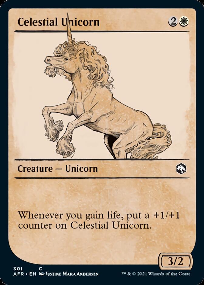 Celestial Unicorn (Showcase) [Dungeons & Dragons: Adventures in the Forgotten Realms] | Dumpster Cat Games