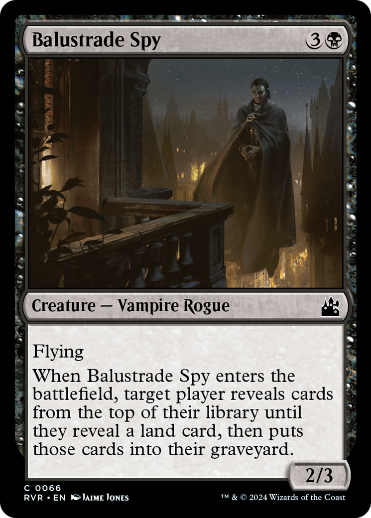 Balustrade Spy [Ravnica Remastered] | Dumpster Cat Games