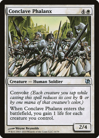 Conclave Phalanx [Duel Decks: Elspeth vs. Tezzeret] | Dumpster Cat Games