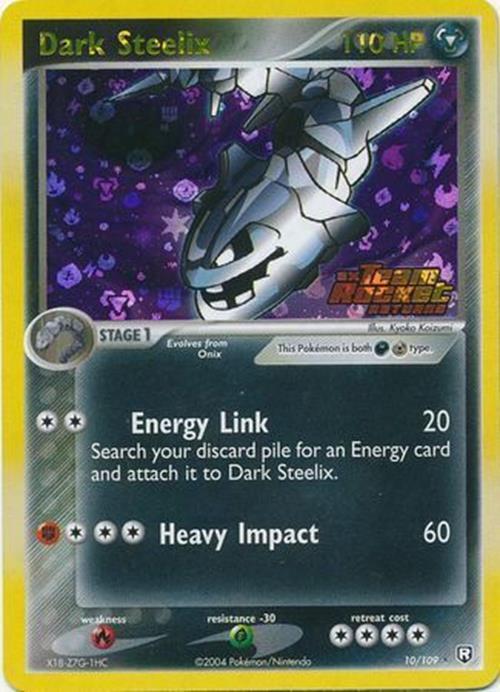 Dark Steelix (10/109) (Stamped) [EX: Team Rocket Returns] | Dumpster Cat Games