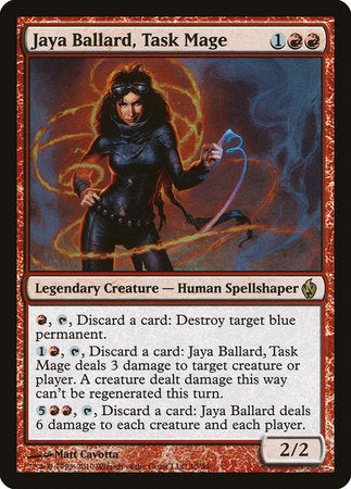 Jaya Ballard, Task Mage [Premium Deck Series: Fire and Lightning] | Dumpster Cat Games