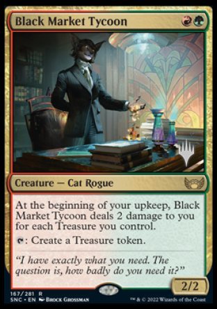 Black Market Tycoon (Promo Pack) [Streets of New Capenna Promos] | Dumpster Cat Games