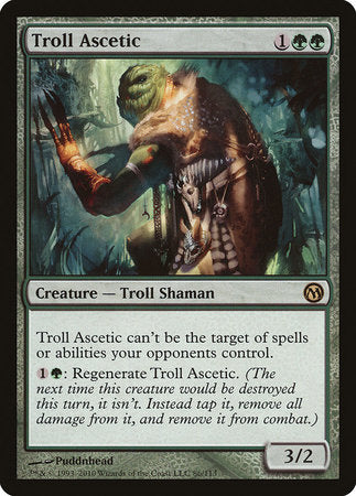 Troll Ascetic [Duels of the Planeswalkers] | Dumpster Cat Games