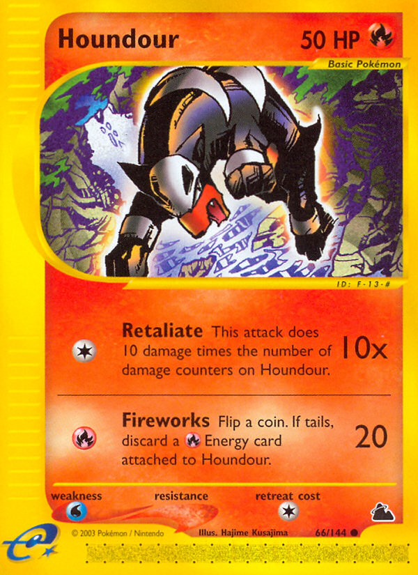 Houndour (66/144) [Skyridge] | Dumpster Cat Games