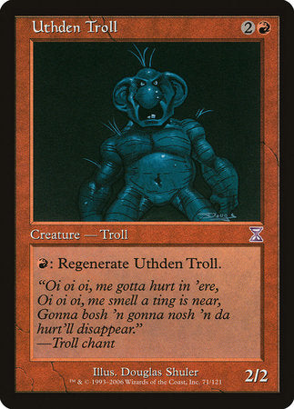 Uthden Troll [Time Spiral Timeshifted] | Dumpster Cat Games