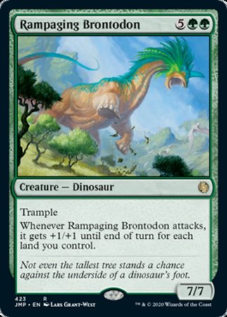 Rampaging Brontodon [Jumpstart] | Dumpster Cat Games