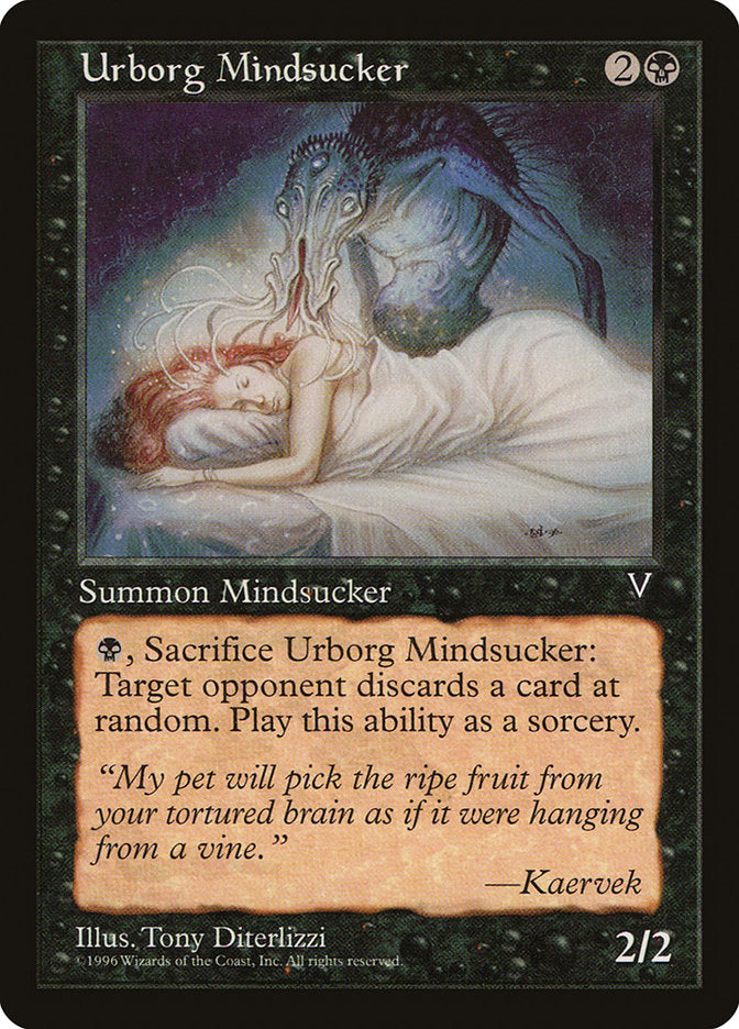 Urborg Mindsucker [Visions] | Dumpster Cat Games