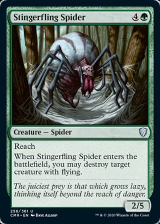 Stingerfling Spider [Commander Legends] | Dumpster Cat Games