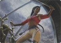 Sisay, Weatherlight Captain (Art Series) [Art Series: Modern Horizons] | Dumpster Cat Games