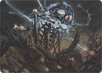 Lightning Skelemental (Art Series) [Art Series: Modern Horizons] | Dumpster Cat Games