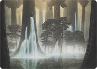 Waterlogged Grove (Art Series) [Art Series: Modern Horizons] | Dumpster Cat Games