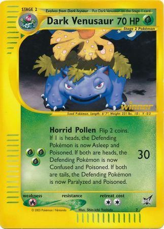 Dark Venusaur (7) (Jumbo Card) [Best of Promos] | Dumpster Cat Games