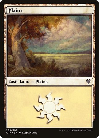 Plains (295) [Commander 2017] | Dumpster Cat Games