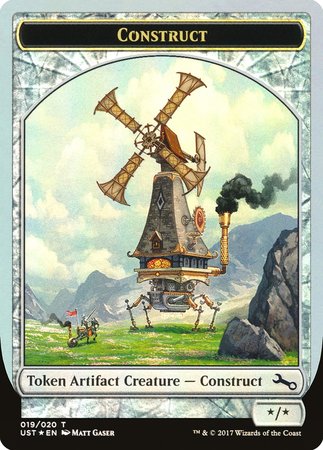 Construct Token [Unstable Tokens] | Dumpster Cat Games