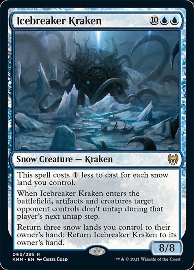 Icebreaker Kraken [Kaldheim] | Dumpster Cat Games