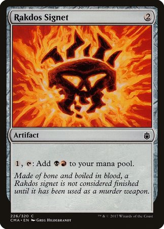 Rakdos Signet [Commander Anthology] | Dumpster Cat Games