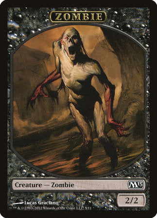 Zombie Token [Magic 2013 Tokens] | Dumpster Cat Games