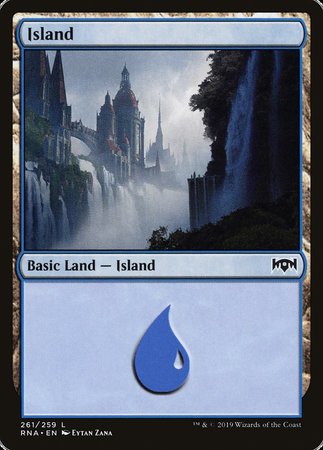 Island [Ravnica Allegiance] | Dumpster Cat Games