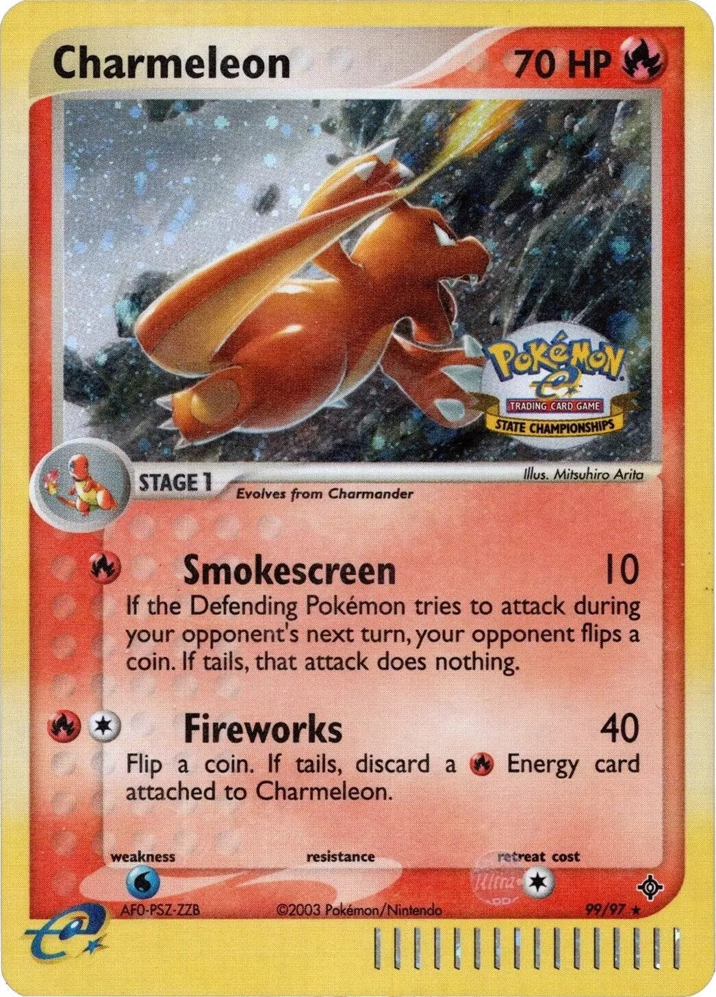 Charmeleon (99/97) (State Championship) [EX: Dragon] | Dumpster Cat Games