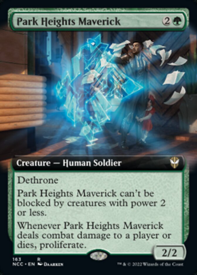 Park Heights Maverick (Extended Art) [Streets of New Capenna Commander] | Dumpster Cat Games