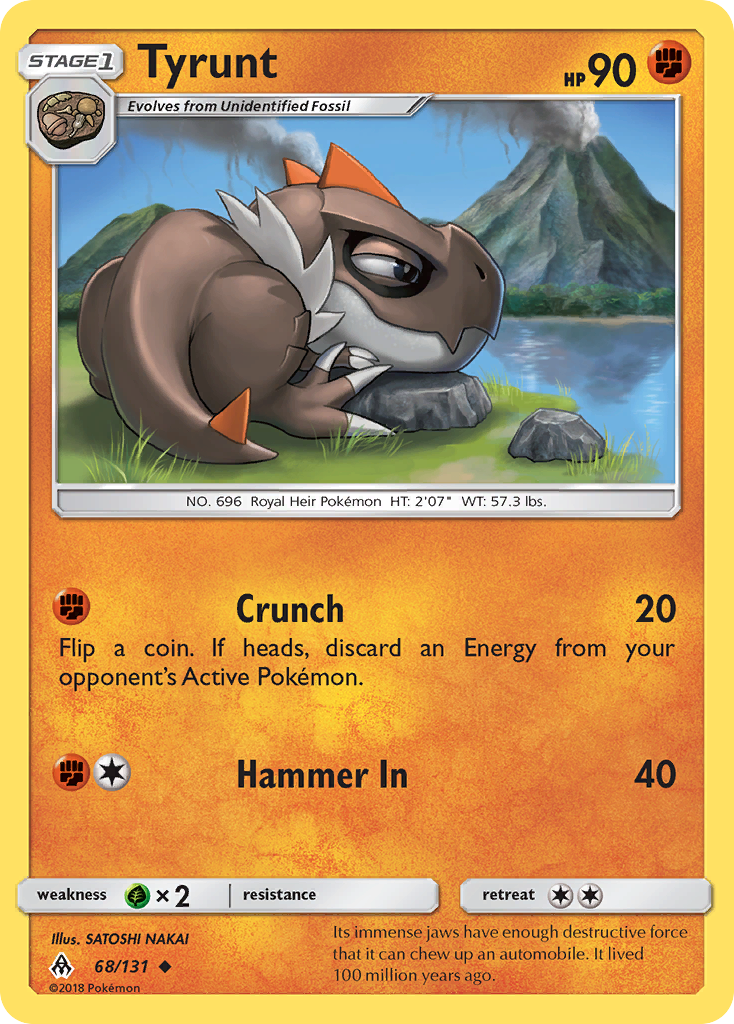 Tyrunt (68/131) [Sun & Moon: Forbidden Light] | Dumpster Cat Games