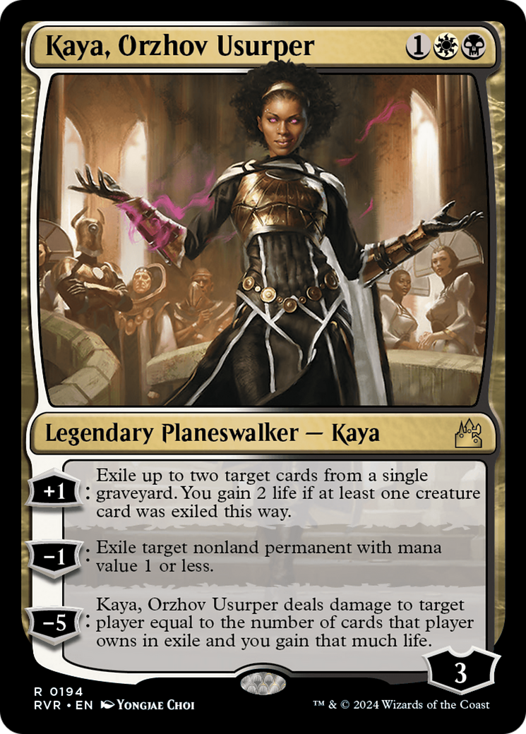 Kaya, Orzhov Usurper [Ravnica Remastered] | Dumpster Cat Games