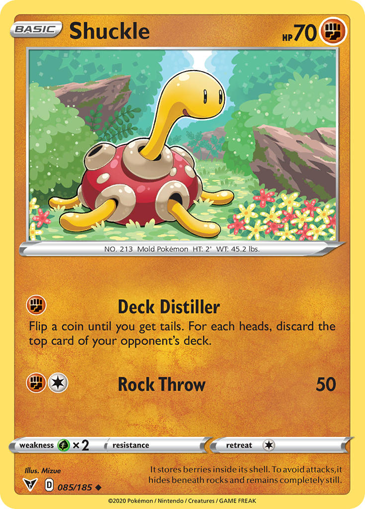 Shuckle (085/185) [Sword & Shield: Vivid Voltage] | Dumpster Cat Games