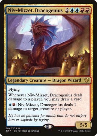 Niv-Mizzet, Dracogenius [Commander 2017] | Dumpster Cat Games