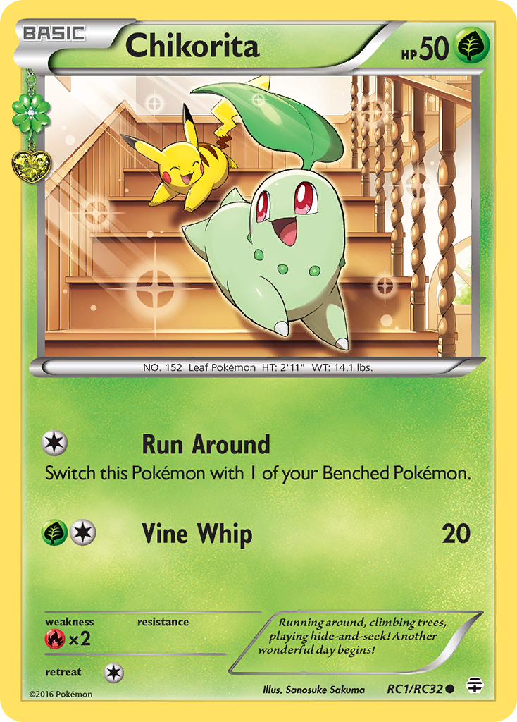 Chikorita (RC1/RC32) [XY: Generations] | Dumpster Cat Games