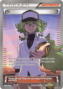 N (105a/124) (Alternate Art Promo) [XY: Fates Collide] | Dumpster Cat Games