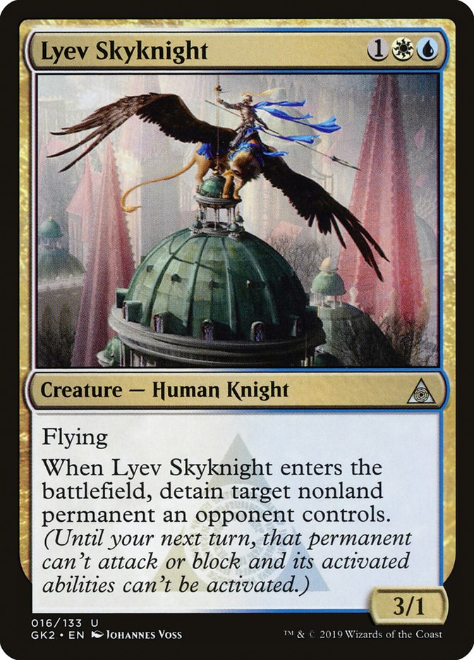 Lyev Skyknight [Ravnica Allegiance Guild Kit] | Dumpster Cat Games