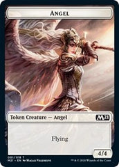 Angel // Cat (011) Double-sided Token [Core Set 2021 Tokens] | Dumpster Cat Games