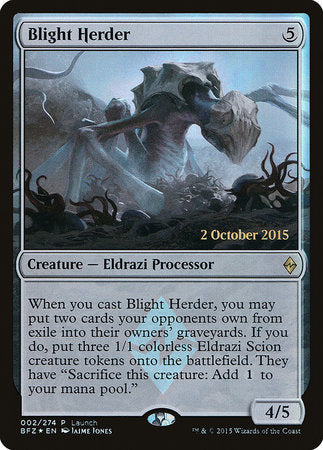 Blight Herder [Battle for Zendikar Promos] | Dumpster Cat Games