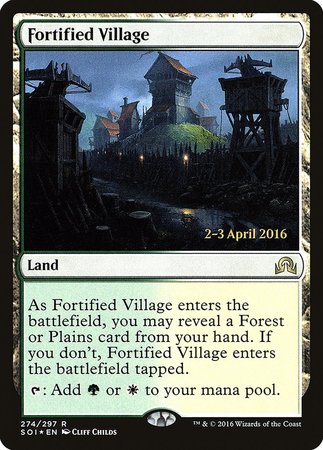 Fortified Village [Shadows over Innistrad Promos] | Dumpster Cat Games