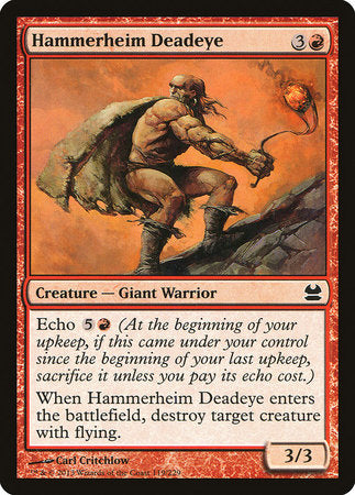 Hammerheim Deadeye [Modern Masters] | Dumpster Cat Games