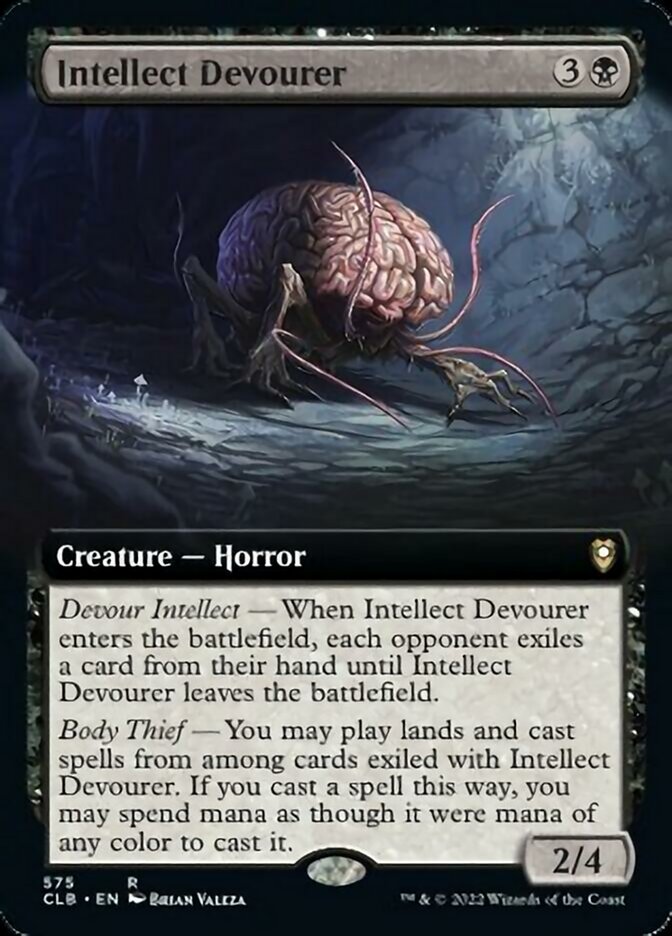 Intellect Devourer (Extended Art) [Commander Legends: Battle for Baldur's Gate] | Dumpster Cat Games