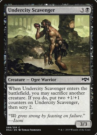 Undercity Scavenger [Ravnica Allegiance] | Dumpster Cat Games