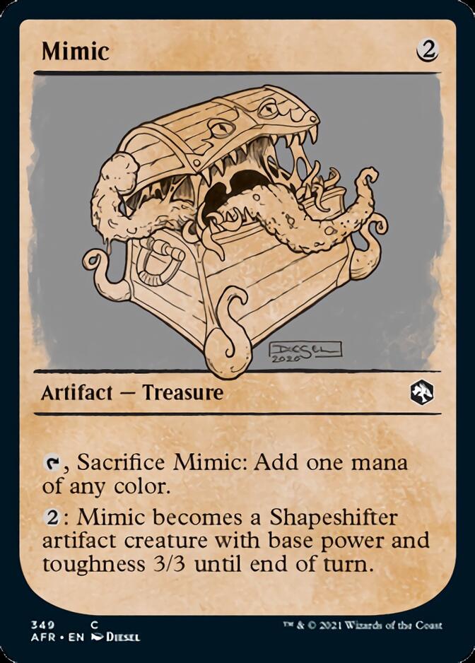 Mimic (Showcase) [Dungeons & Dragons: Adventures in the Forgotten Realms] | Dumpster Cat Games