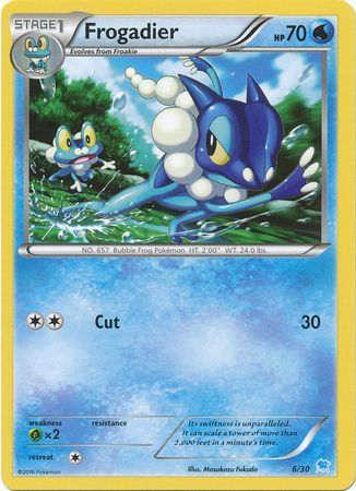 Frogadier (6/30) [XY: Trainer Kit 3 - Suicune] | Dumpster Cat Games