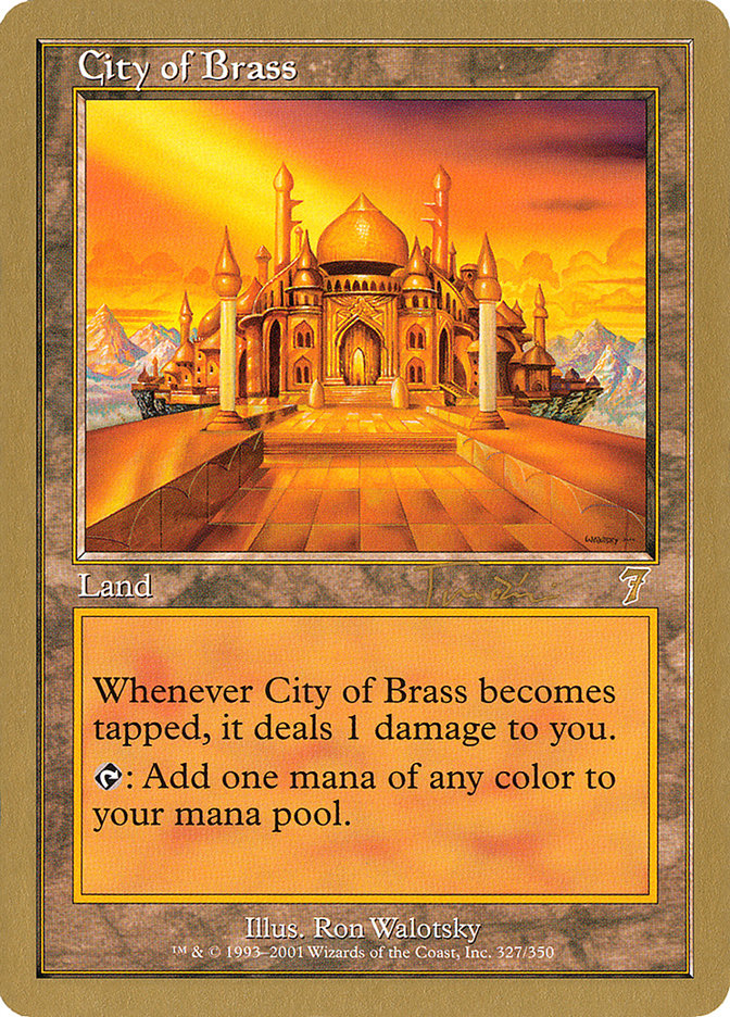 City of Brass (Jan Tomcani) [World Championship Decks 2001] | Dumpster Cat Games