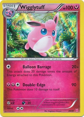 Wigglytuff (30/30) [XY: Trainer Kit 1 - Wigglytuff] | Dumpster Cat Games