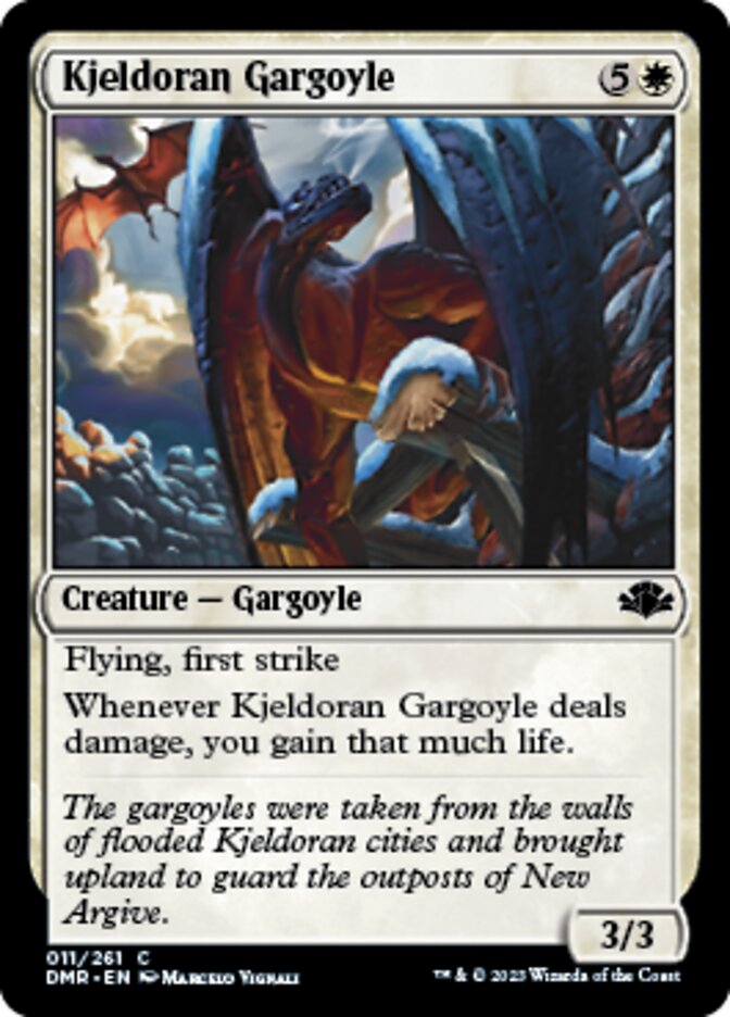 Kjeldoran Gargoyle [Dominaria Remastered] | Dumpster Cat Games