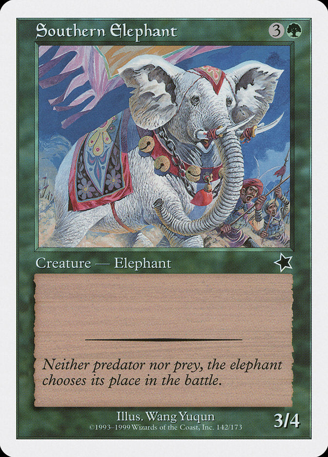 Southern Elephant [Starter 1999] | Dumpster Cat Games