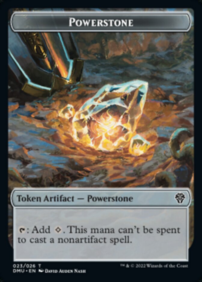 Powerstone Token [Dominaria United Tokens] | Dumpster Cat Games