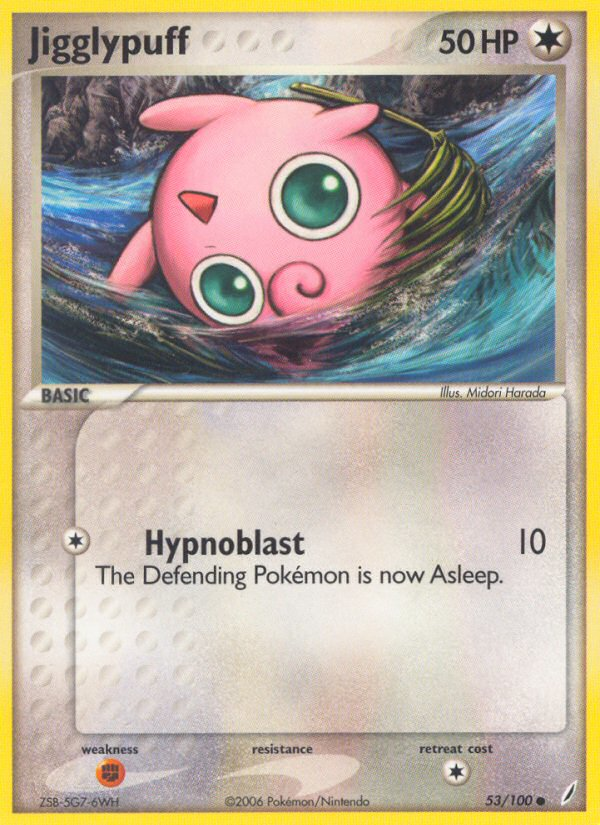 Jigglypuff (53/100) [EX: Crystal Guardians] | Dumpster Cat Games