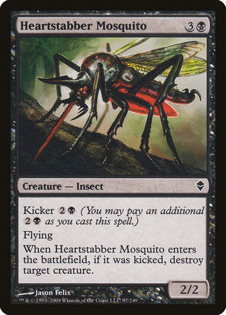 Heartstabber Mosquito [Zendikar] | Dumpster Cat Games