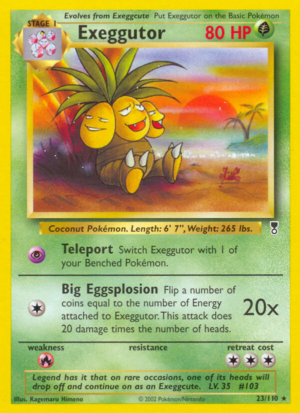 Exeggutor (23/110) [Legendary Collection] | Dumpster Cat Games