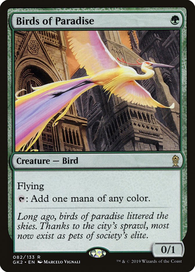 Birds of Paradise [Ravnica Allegiance Guild Kit] | Dumpster Cat Games