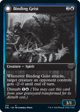 Binding Geist // Spectral Binding [Innistrad: Double Feature] | Dumpster Cat Games